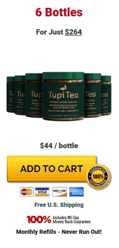 Tupi Tea  3 bottles